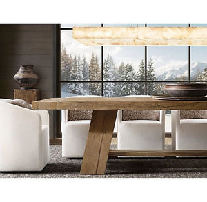 Rivage rectangular Chandelier 72" - Oasislives