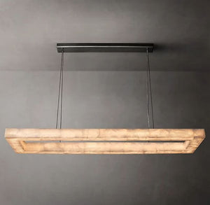Rivage rectangular Chandelier 72" - Oasislives