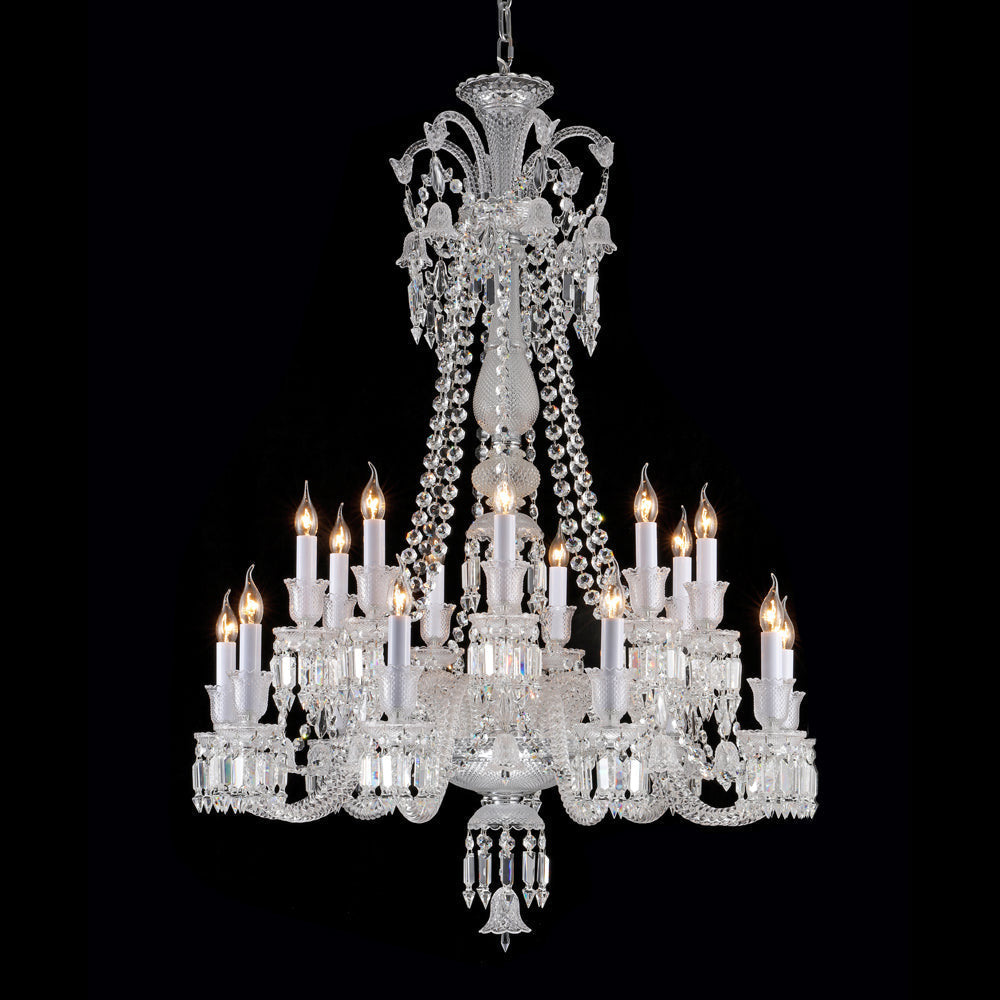 Bakala Long Crystal Chandelier