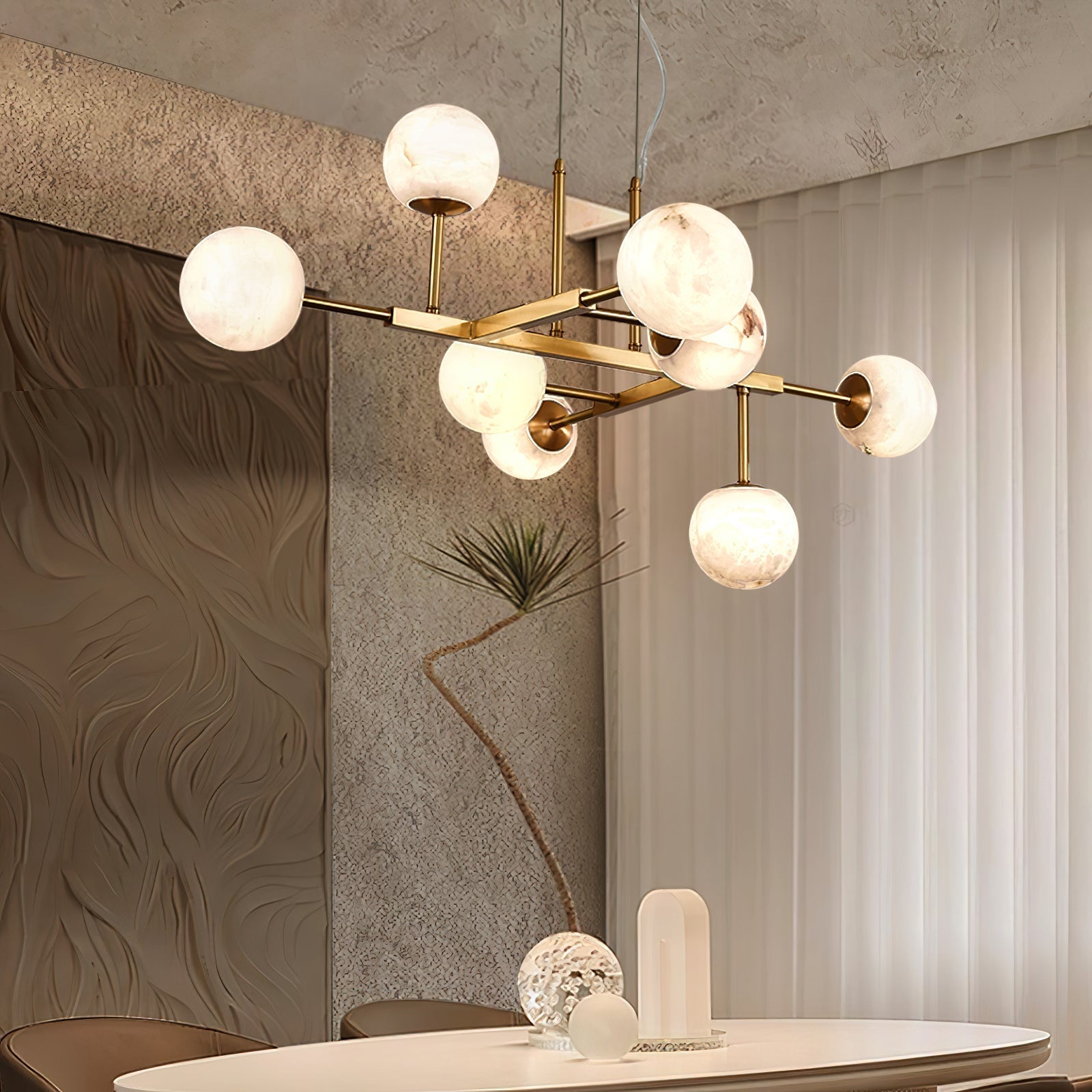 Maytoni Alabaster Chandelier