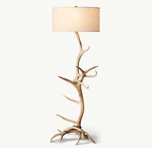 Natural Deer Antler Floor Lamp - Oasislives