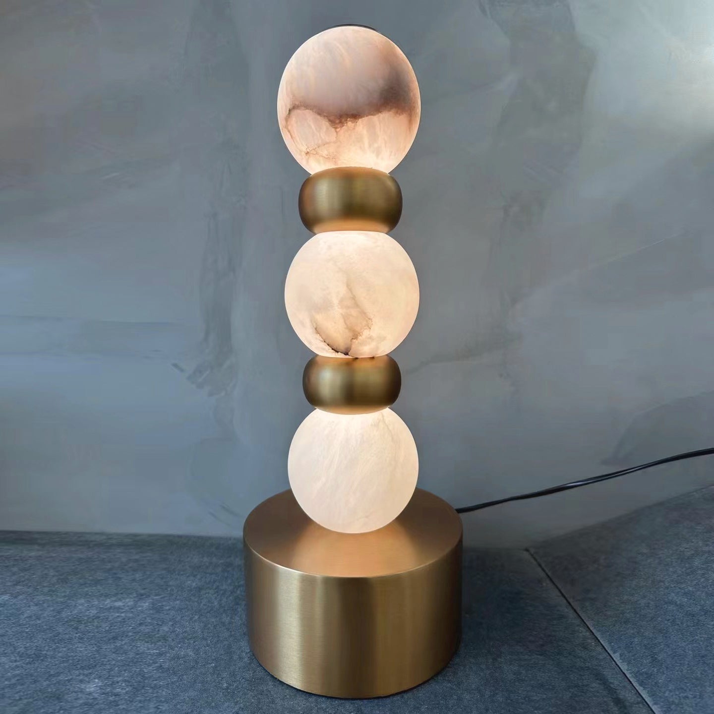 Pearl Alabaster Table Lamp