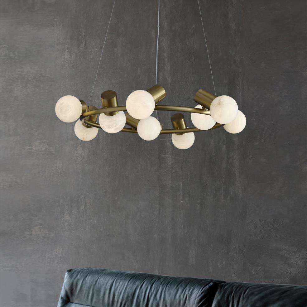 Raechelle Alabaster Chandelier