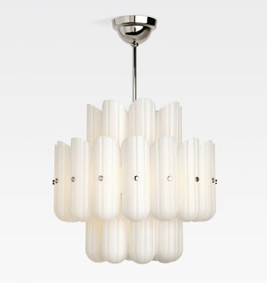 Lorna LED Double Tier Chandelier 25" 35" 46" - Oasislives