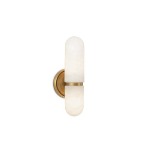 Salon Alabaster Small Sconce - Oasislives