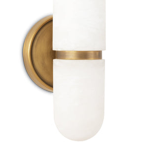 Salon Alabaster Small Sconce - Oasislives