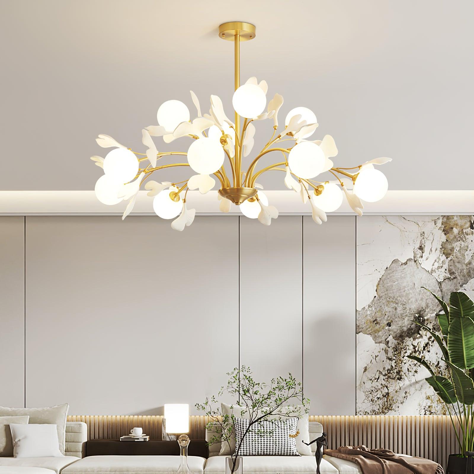 Thalassa Ginkgo Chandelier