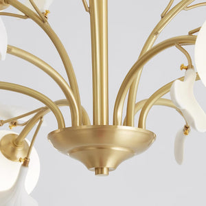 Thalassa Ginkgo Chandelier - Oasislives