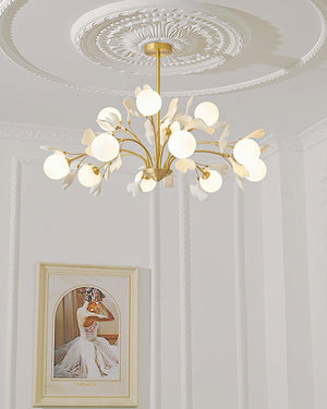 Thalassa Ginkgo Chandelier - Oasislives