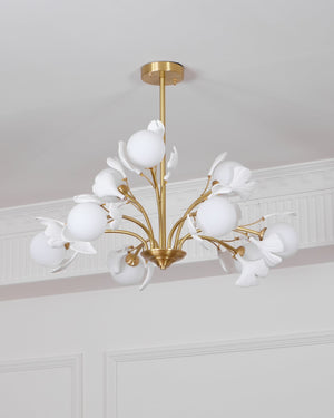 Thalassa Ginkgo Chandelier - Oasislives