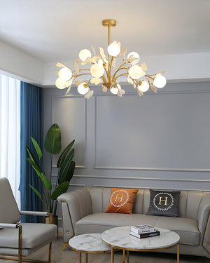 Thalassa Ginkgo Chandelier - Oasislives