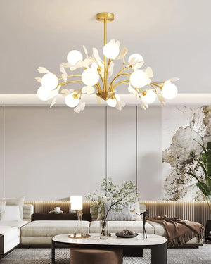Thalassa Ginkgo Chandelier - Oasislives