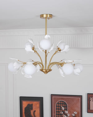 Thalassa Ginkgo Chandelier - Oasislives