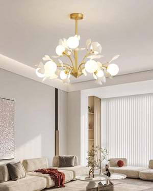 Thalassa Ginkgo Chandelier - Oasislives