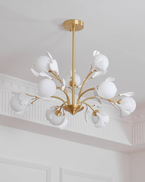 Thalassa Ginkgo Chandelier - Oasislives