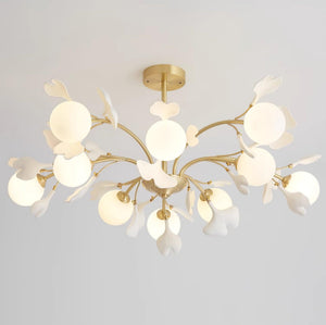 Thalassa Ginkgo Chandelier - Oasislives