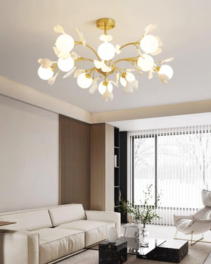 Thalassa Ginkgo Chandelier - Oasislives