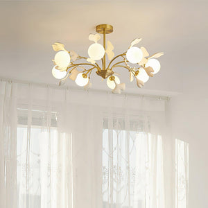 Thalassa Ginkgo Chandelier - Oasislives