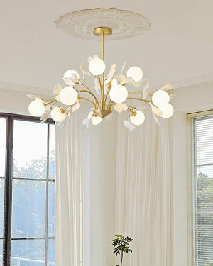 Thalassa Ginkgo Chandelier - Oasislives