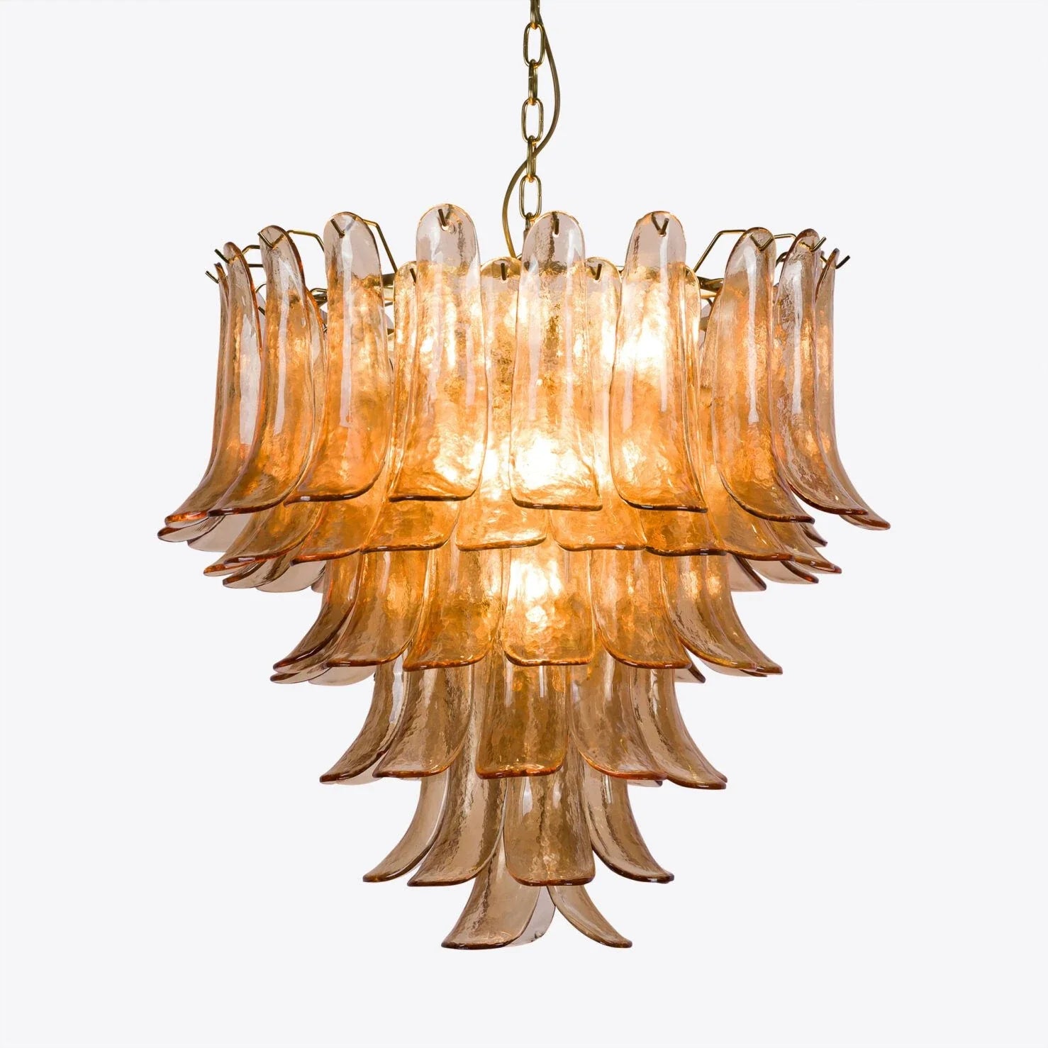Amber Petalo Chandelier