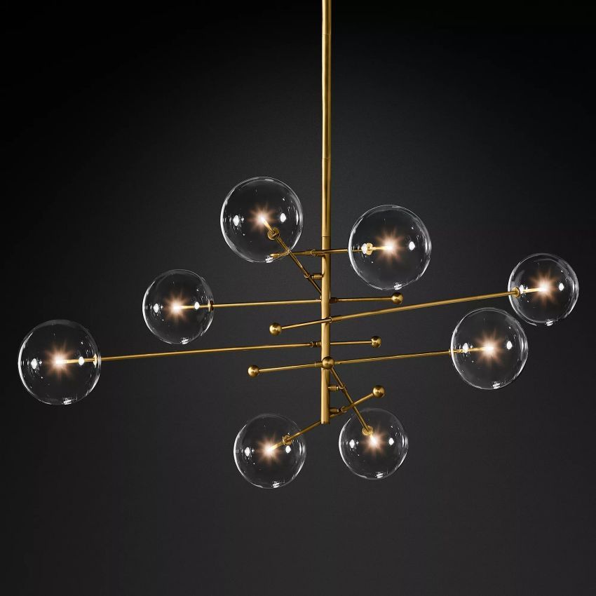Globe Glass Modern Series Chandelier