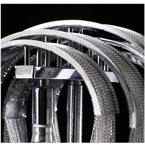 Pensy Luxury Hardware Aluminum Chain Tassel Table Lamp - Oasislives