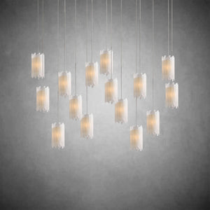 Giana Rectangular Chandelier - Oasislives