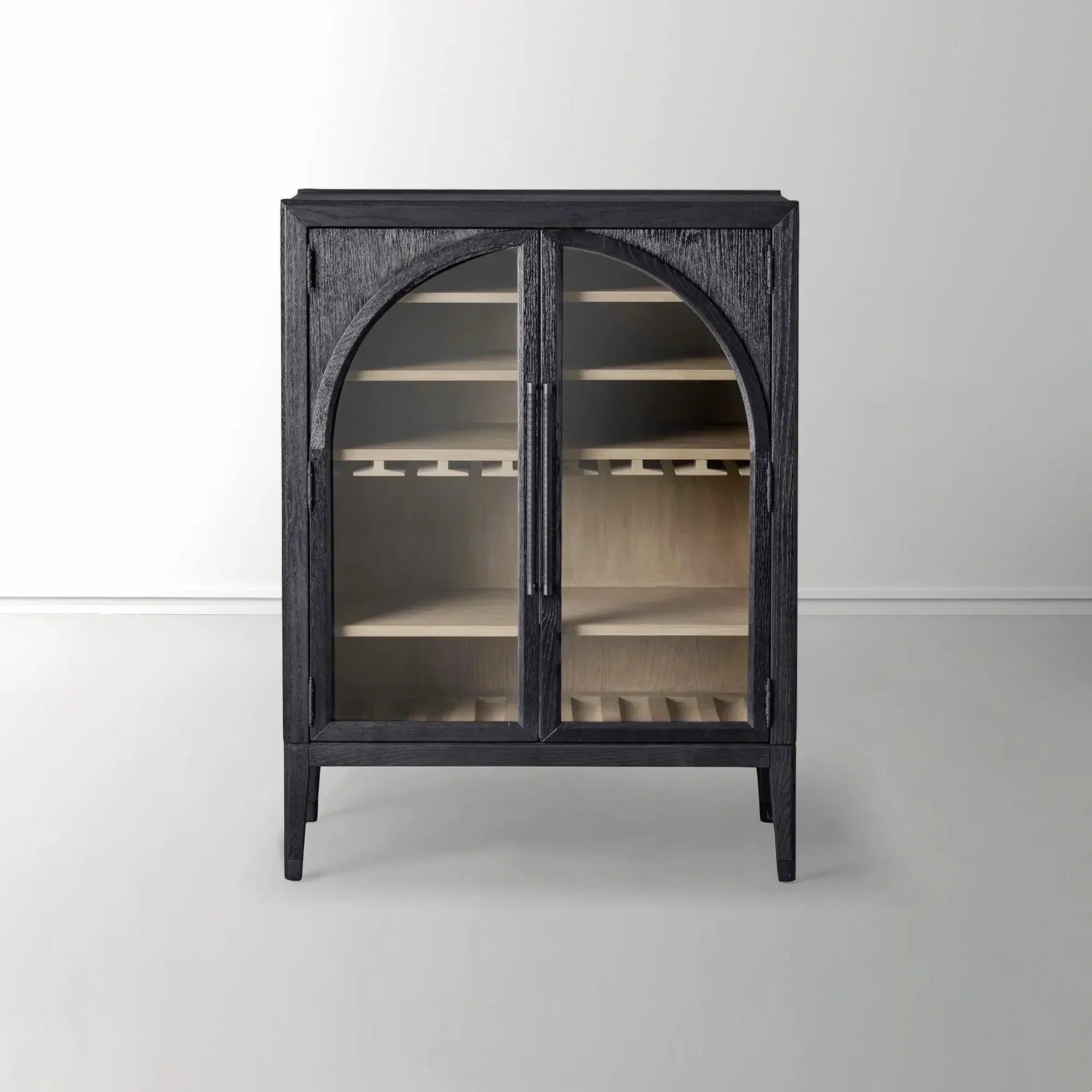 Hattie Low Bar Cabinet in Oak 36"W – Oasislives