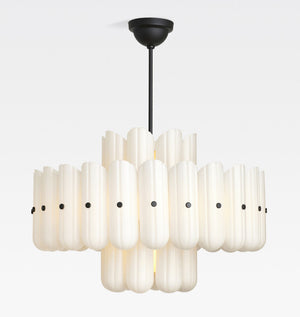 Lorna LED Double Tier Chandelier 25" 35" 46" - Oasislives