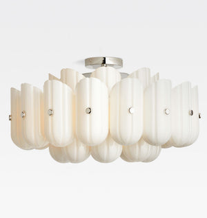 Lorna LED Double Tier Flush Mount 25" - Oasislives