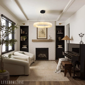 Alabaster chandelier - Fast Delivery- Chandelier1-Luxehomezone