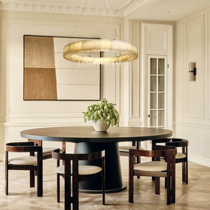 Alabaster chandelier - Fast Delivery- Chandelier1-Luxehomezone