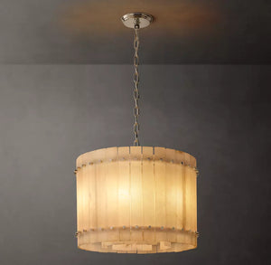 San Marcus Alabaster Luxury Chandelier and Sconce - Oasislives