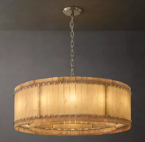 San Marcus Alabaster Luxury Chandelier and Sconce - Oasislives