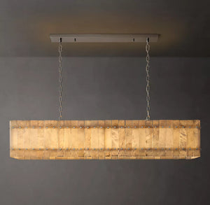 San Marcus Alabaster Luxury Chandelier and Sconce - Oasislives