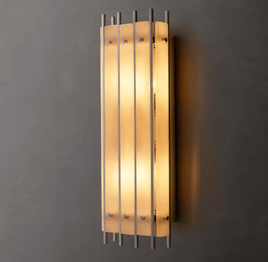 San Marcus Alabaster Luxury Chandelier and Sconce - Oasislives
