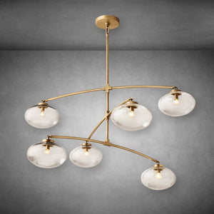 Cabrlet Oval Spherical Glass Luxury Chandelier - Oasislives