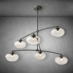 Cabrlet Oval Spherical Glass Luxury Chandelier - Oasislives