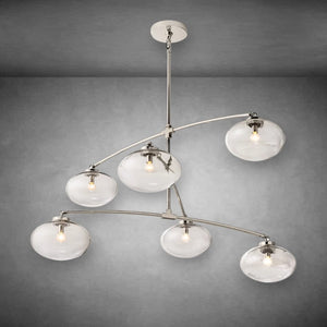 Cabrlet Oval Spherical Glass Luxury Chandelier - Oasislives