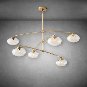 Cabrlet Oval Spherical Glass Luxury Chandelier - Oasislives