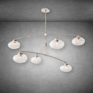 Cabrlet Oval Spherical Glass Luxury Chandelier - Oasislives