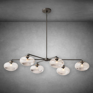 Cabrlet Oval Spherical Glass Luxury Chandelier - Oasislives