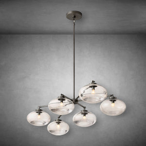 Cabrlet Oval Spherical Glass Luxury Chandelier - Oasislives