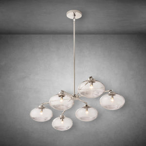 Cabrlet Oval Spherical Glass Luxury Chandelier - Oasislives