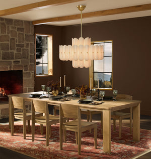 Lorna LED Double Tier Chandelier 25" 35" 46" - Oasislives