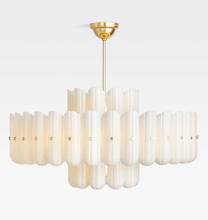 Lorna LED Double Tier Chandelier 25" 35" 46" - Oasislives