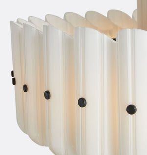 Lorna LED Double Tier Chandelier 25" 35" 46" - Oasislives