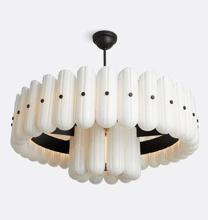 Lorna LED Double Tier Chandelier 25" 35" 46" - Oasislives