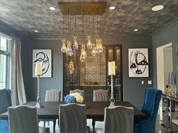 Modern Raindrop Chandelier, Let The Light and Shadow Flow Like Rain!