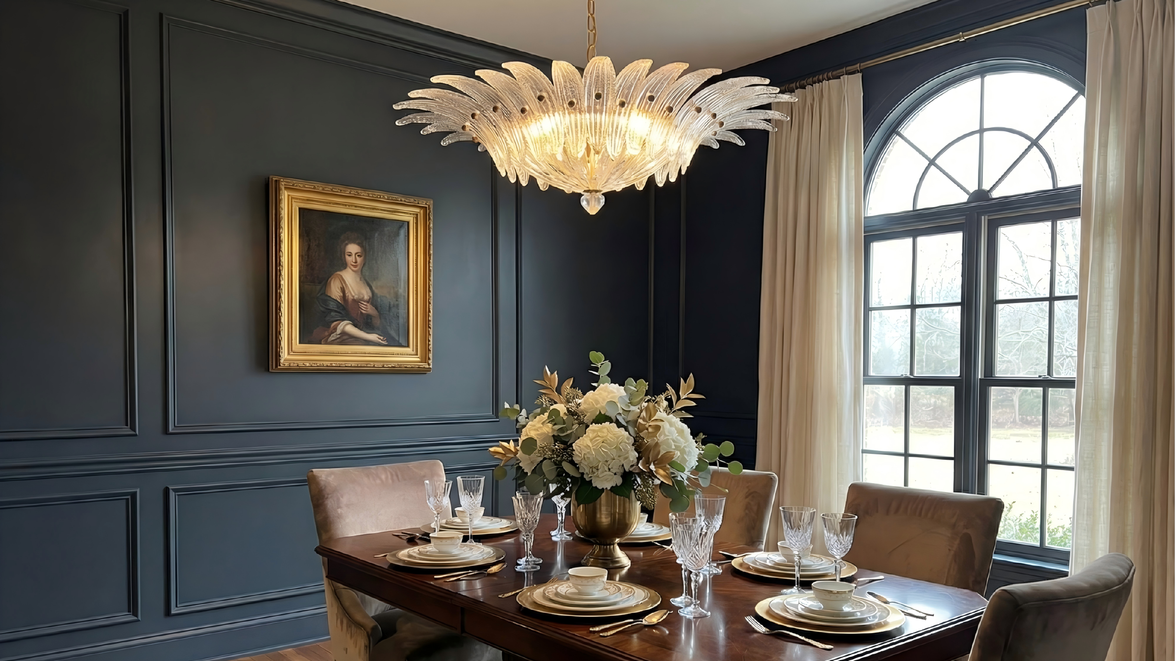Where Glass Takes the Lead: Inside the Murano 36 Palmette Chandelier